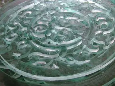 قطع الزجاج